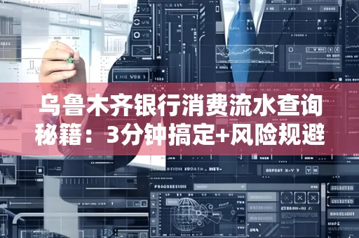 乌鲁木齐银行消费流水查询秘籍：3分钟搞定+风险规避干货